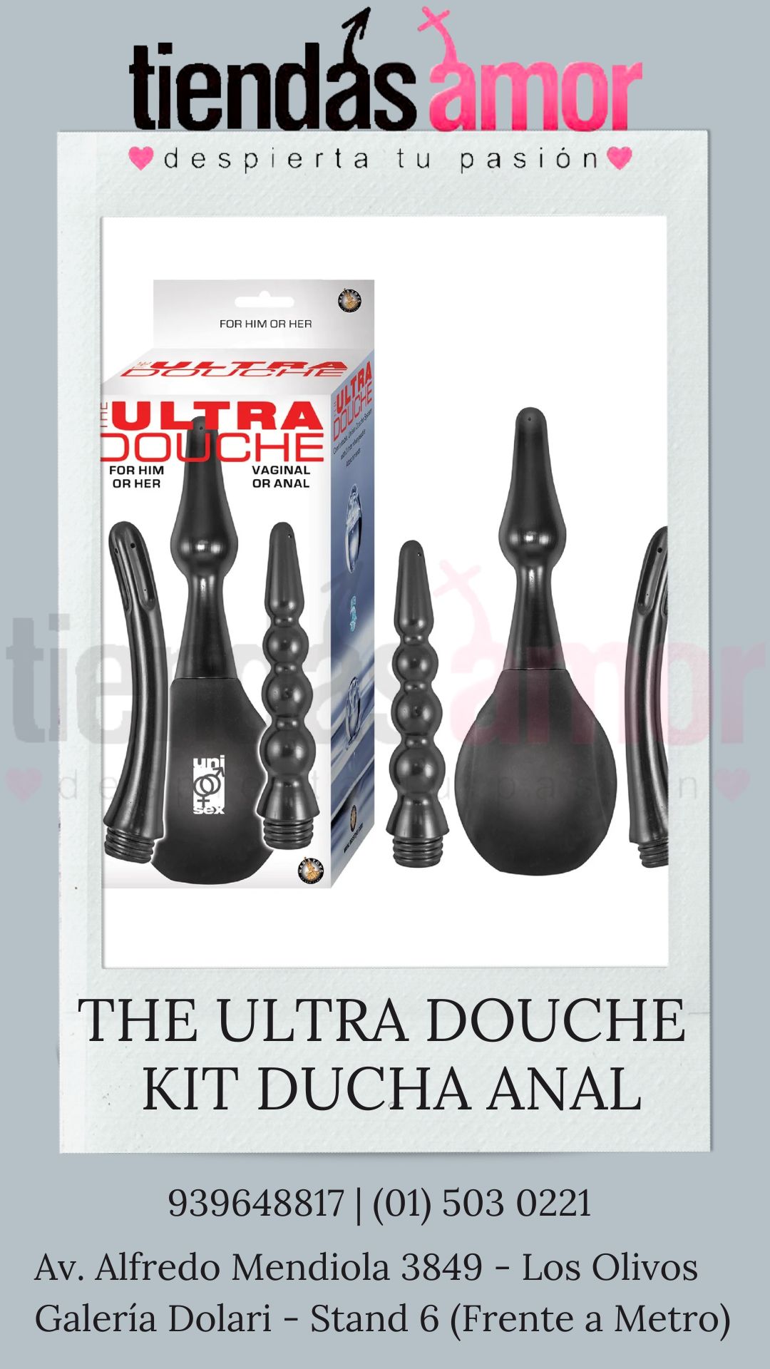 THE ULTRA DOUCHE KIT DE DUCHAS ANAL
